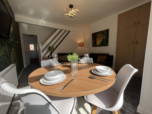 Open plan dining area