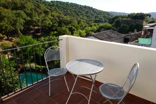 Seating on top terrace