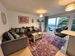 spacious living area with sea views 