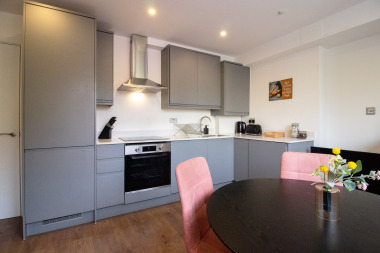 lounge/ open kitchen