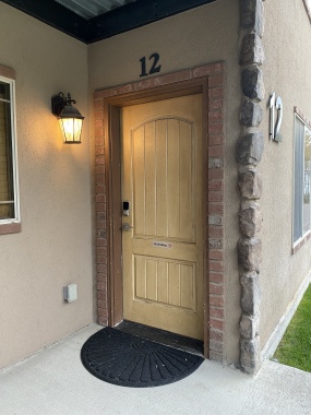 front entry of Suite. Self checkin with door code