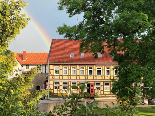 Klosterhotel unter dem Regenbogen