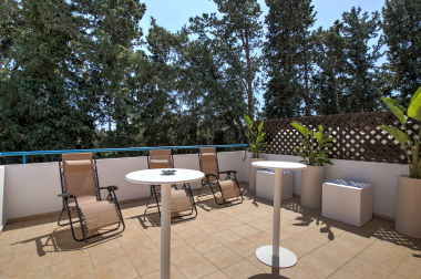 Private roof terrace