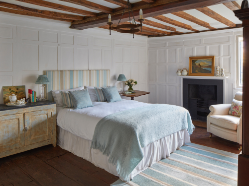 The Wainscot Room | King | En-suite with Shower | Garden View