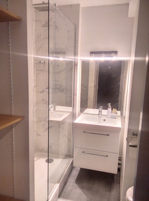 douche à l'italienne