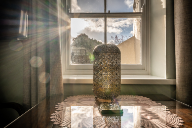 Relaxing dining area