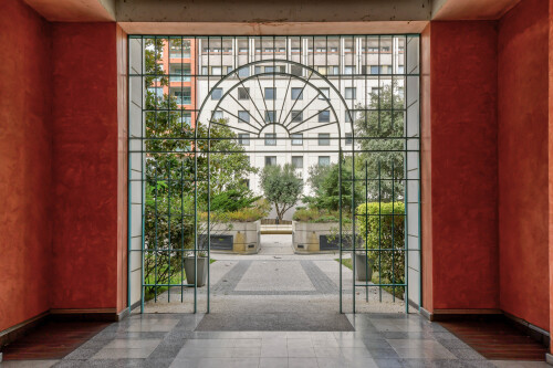 Cour intérieure de l’immeuble 