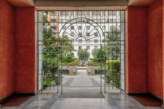 Cour intérieure de l’immeuble 