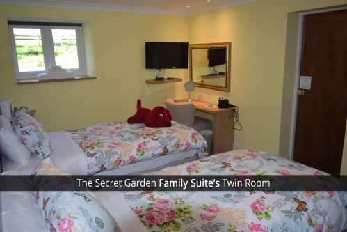 The Secret Garden Family Suite's Twin Room