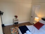 Spacious west facing bedroom with a superking on the ground floor