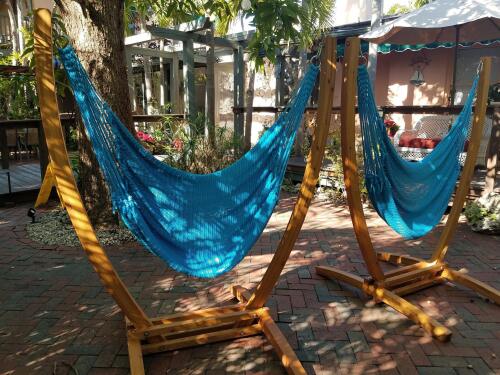 The Comfort of Our Hammock Swings Await Your Visit