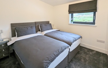 Bedroom 3, two singles or double bed
