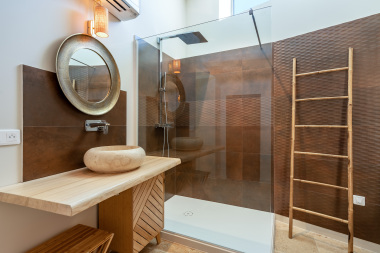 La Chambre des Ocres et son coin salle d'eau