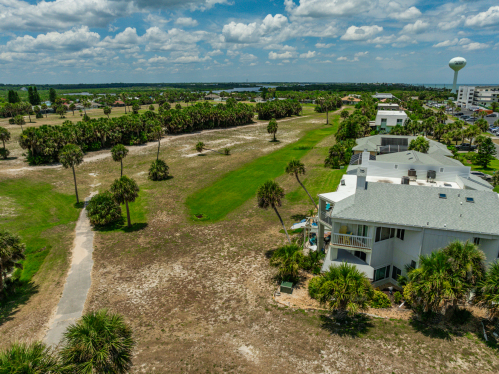 Side and back view of the house.