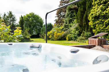 Outdoor Hot Tub with views
