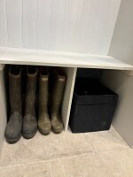 Cedar cottage - boot room for coats, shoes and also utility room 