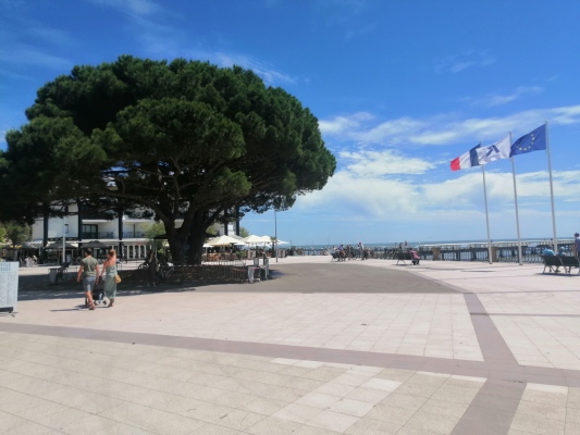 Le front de mer (restaurants, boutiques, terrasses...)