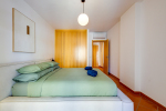 Bedroom with 160x200 cm bed