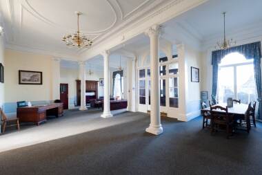 The Grand entrance Foyer with lift