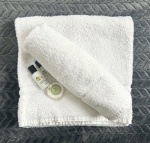 In each room: Microwave, plates, bowls, cutlery, tea, coffee, sugar, biscuits, kettle, mugs, drinking glasses