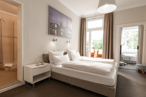 Doppelzimmer-Komfort-Eigenes Badezimmer-Balkon - Portale