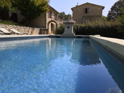 Mas en Baronnies Provençales, la piscine