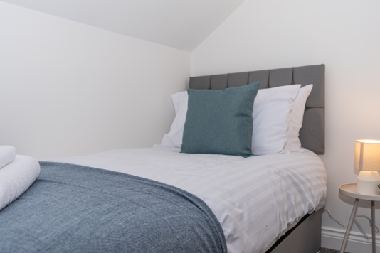 Ideal private space for those needing a quiet place to unwind.