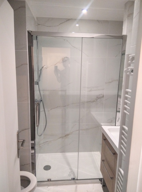 douche à l'italienne