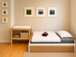 2nd bedroom with single bed (90 x 200 cm)