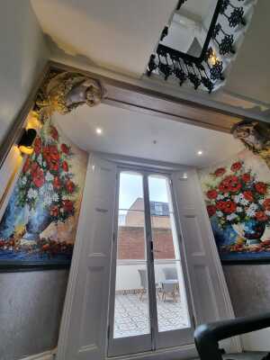 Picture represents the building interior 