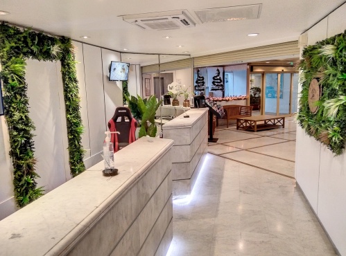 Hall et reception de la Résidence Graziella