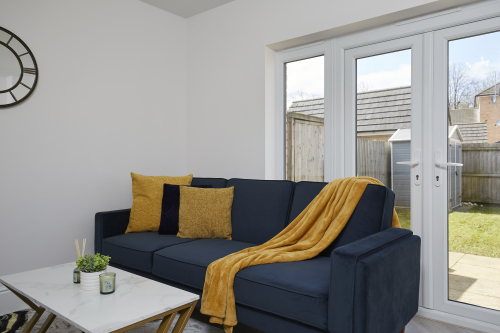 Elegant living space ideal for business travellers and families.
