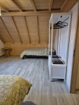 Chambre lit double et lit simple - Gîte Chez Dominique
