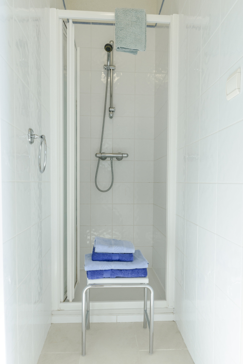 Douche avec siège