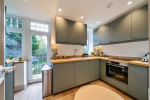 A beautifully designed kitchen blending elegance and functionality.