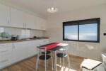 Full equipped kitchen, open kitchen with living room and a sofa bed for 1 person.