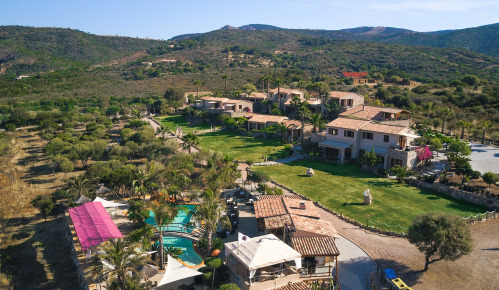 Vue de le Résidence MARINA D'ARONE