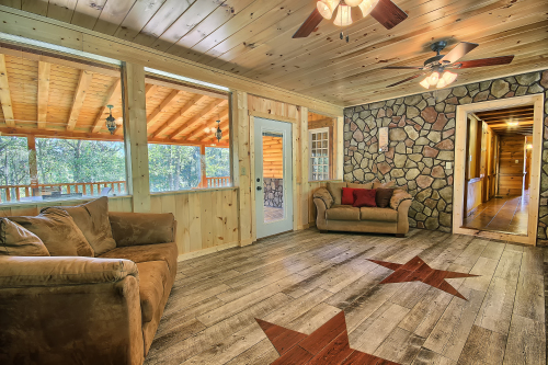 Main Entrance Sitting Room, looking SE, The Western Lodge
