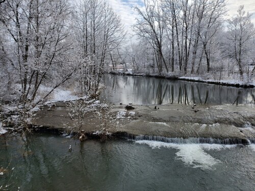 Howards Creek in Winter