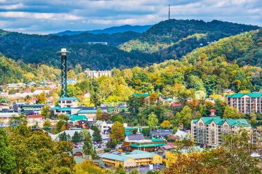 Gatlinburg’s vibrant downtown — museums, lift rides, shopping, mini golf, and restaurants — just 10 miles from HavenHeart.