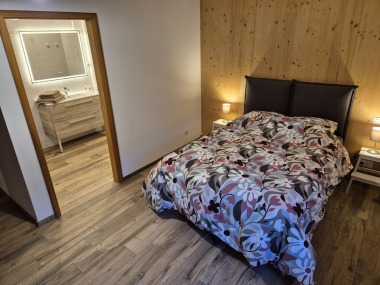 Lit double - Chambre Muscat