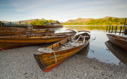 Boating in The Lake District 