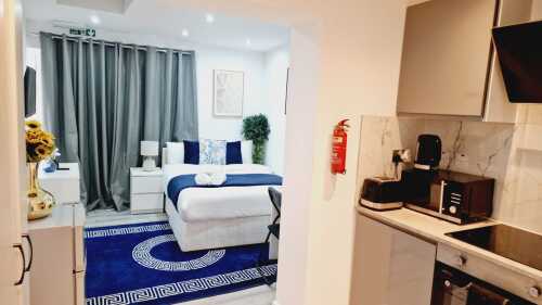 Whole roon with kicthen 