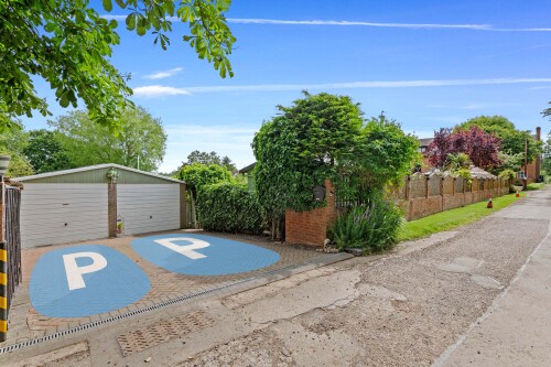 Parking Area at the Bottom of the Garden