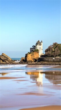 Biarritz: "Plage de la Côte des Basques"