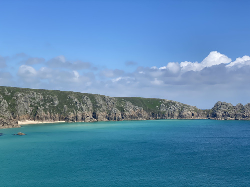 View from Minack Theatre in West Cornwall
