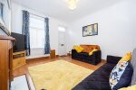Wide view of the living room