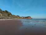 Holcombe Beach and Coastal Path on Seawall