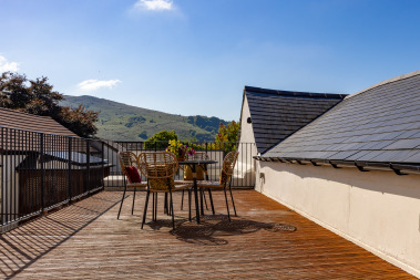 Peaceful private terrace