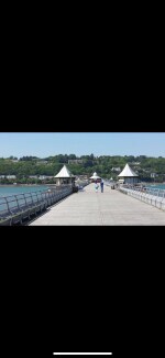 Bangor pier, just around the corner from the property with a lovely cafe at the end.